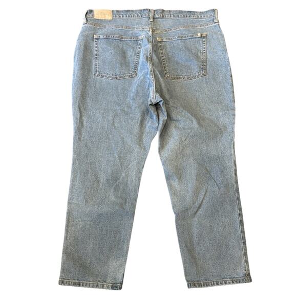 Everlane Women's The Original Cheeky Jean Crop Stone Washed Sky Size 35 - Picture 3 of 10